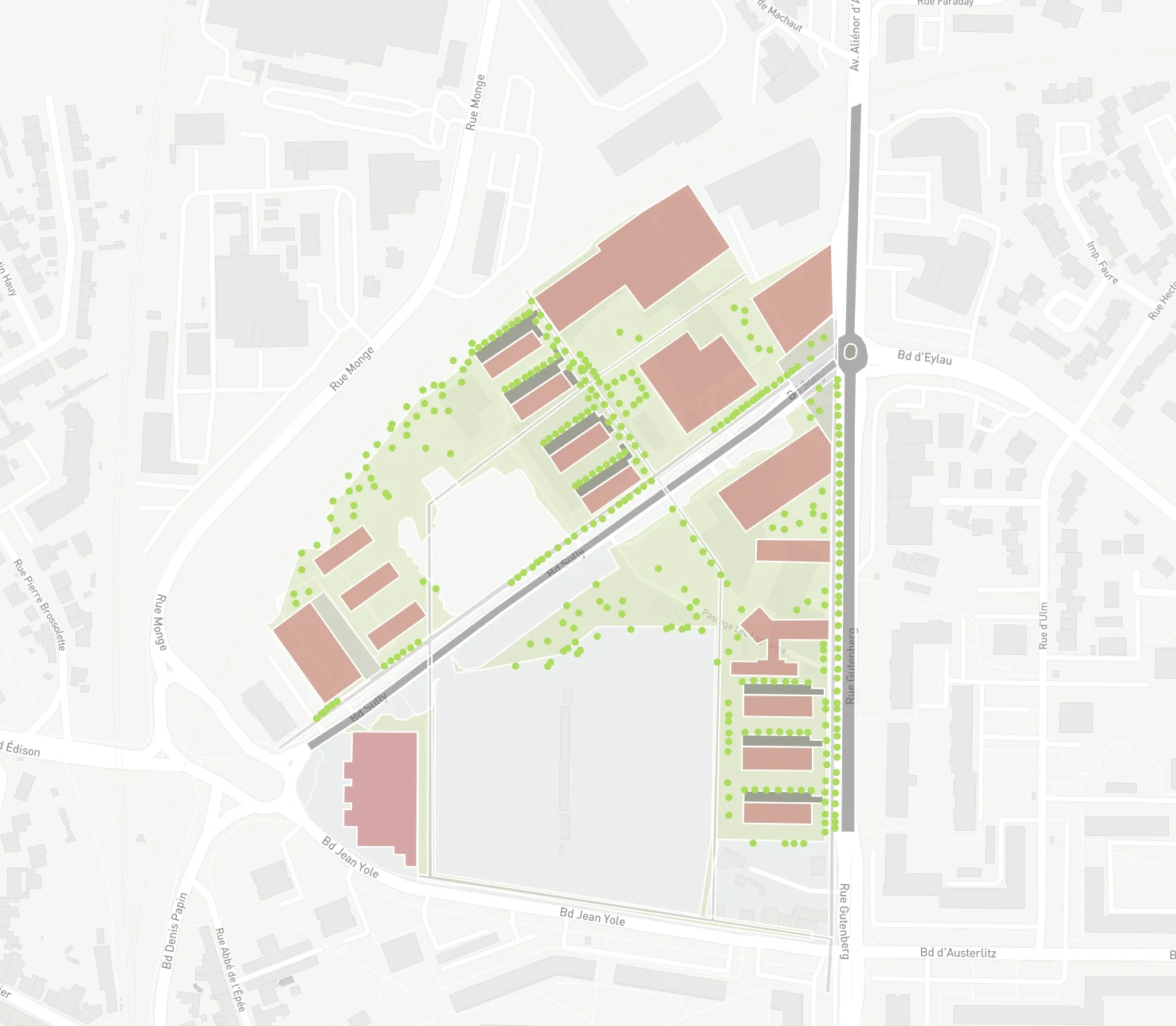 Plan projet – ZAC de Sully