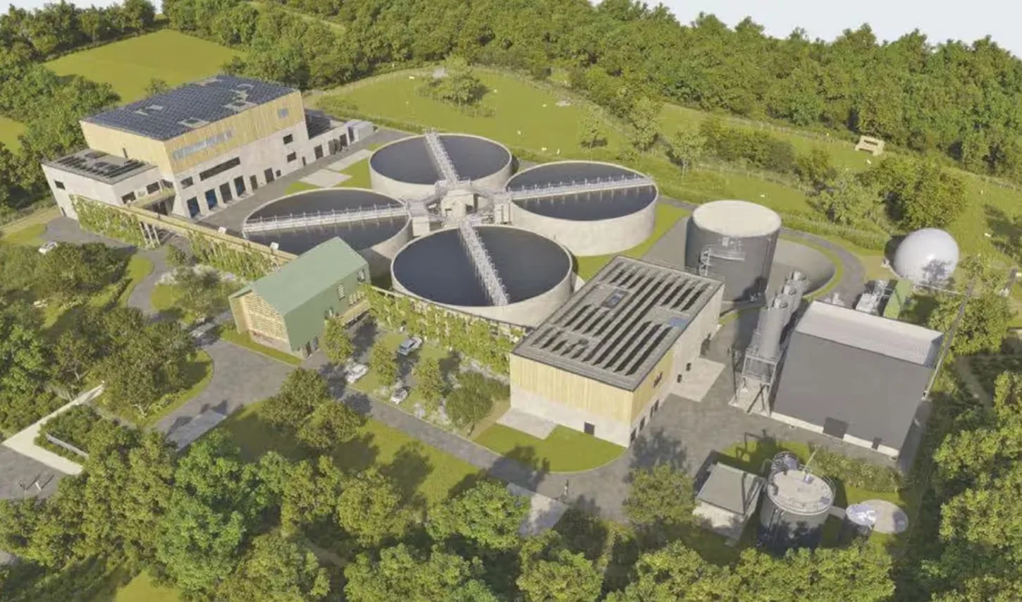 Vue aérienne du projet Eiffage à La Roche-sur-Yon