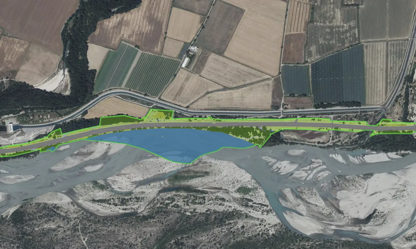 Occupation des sols · zoom 1 – Foncier Vinci Autoroutes