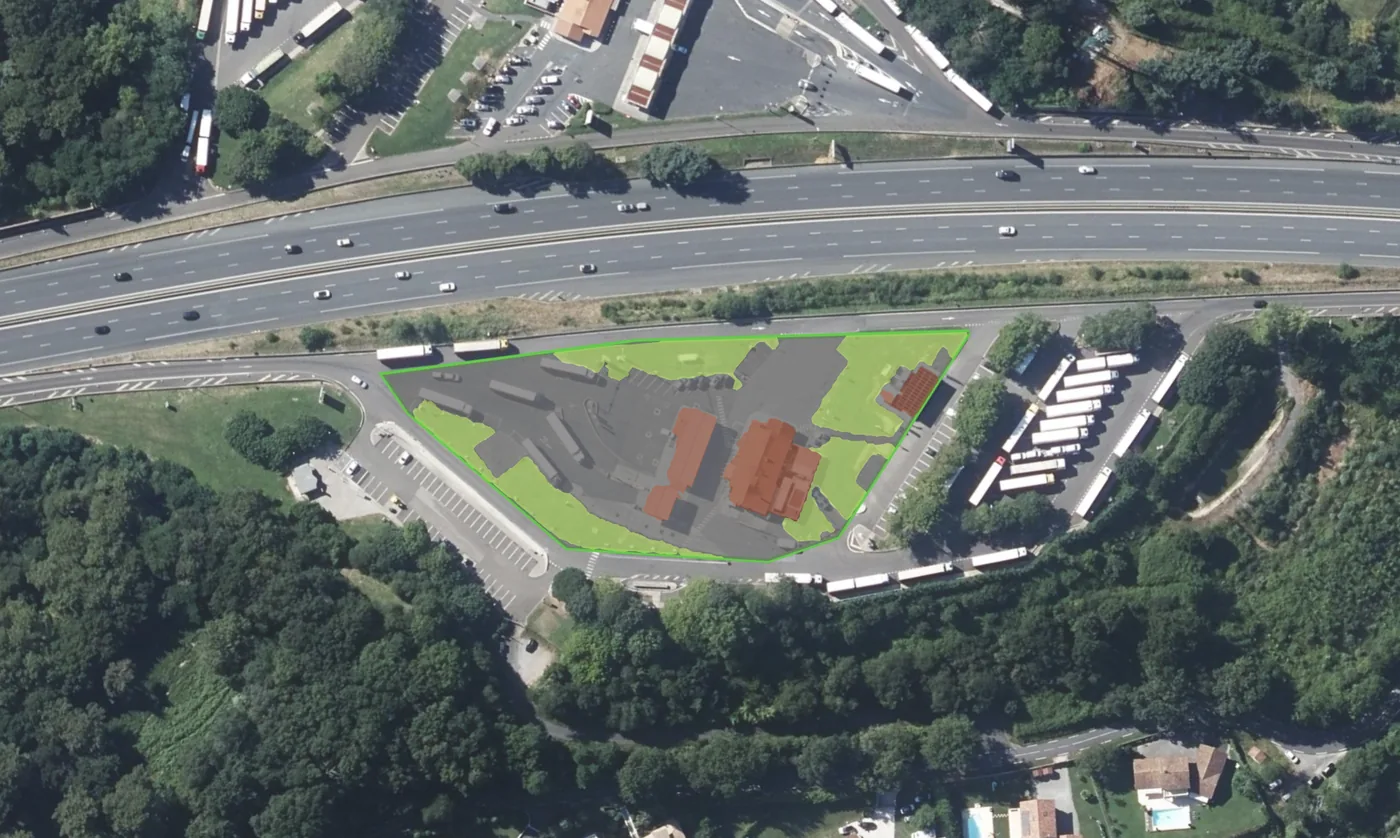 Occupation des sols · zoom 3 – Foncier Vinci Autoroutes